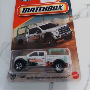 Match Ford F-150 Contractor Truck Toy